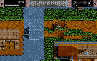 Scavenger atari screenshot